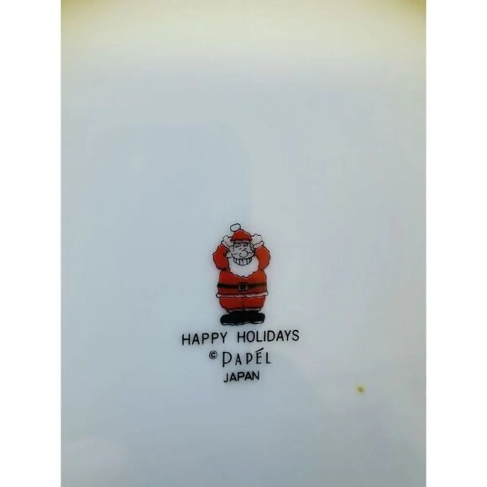 Papel Christmas Santa‎ Plate Happy Holidays Work Work Getting Dressed Japan 8